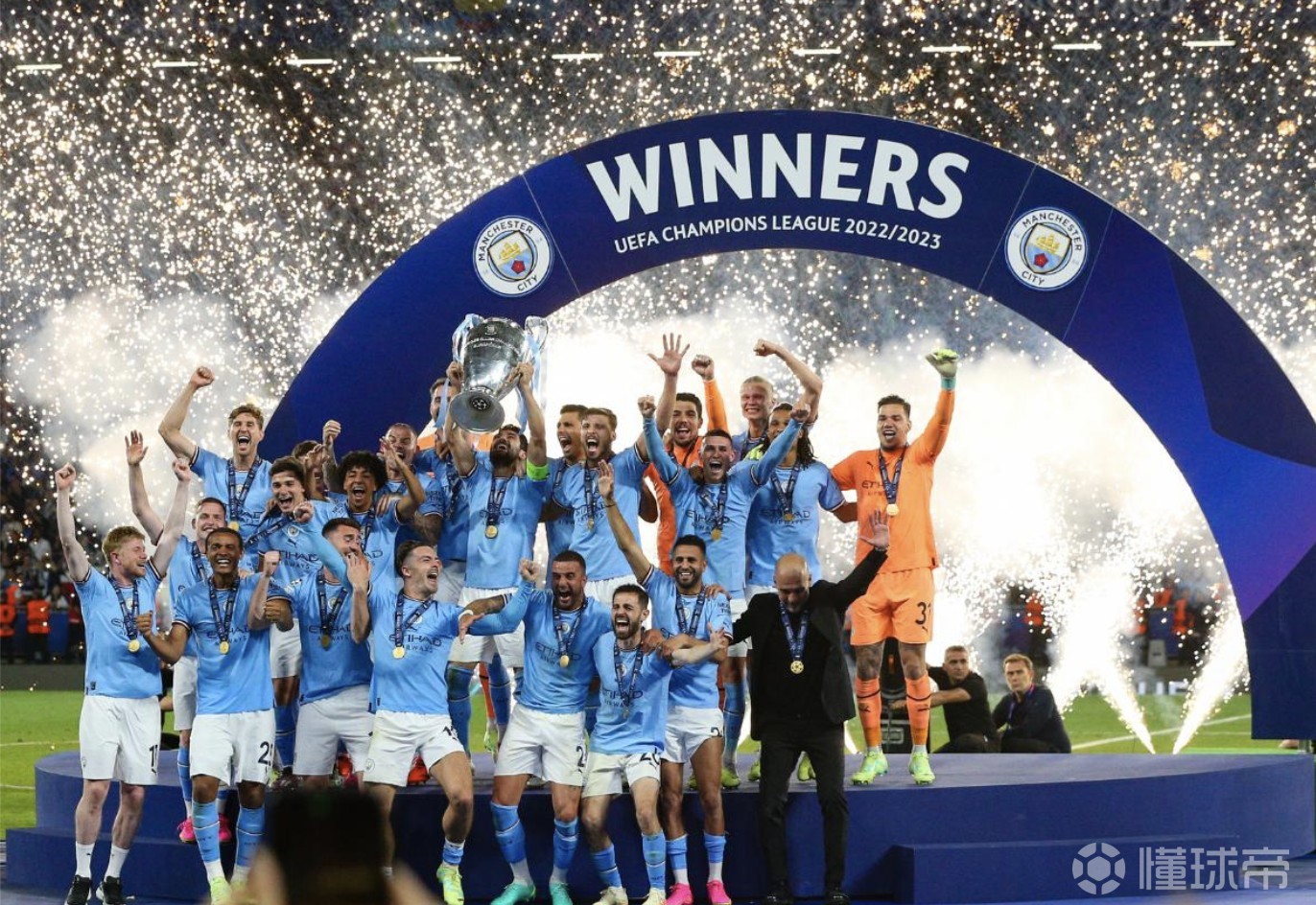 曼城逆袭夺冠,夺得欧冠冠军 曼城逆袭夺冠,夺得欧冠冠军